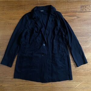 Torrid Classic Black Button Up Blazer